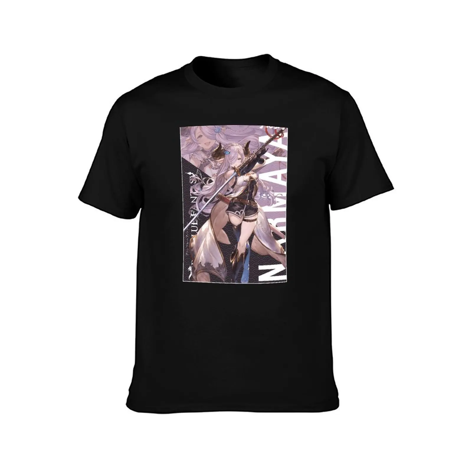 Narmaya ナルメア Granblue Fantasy The Animation T-Shirt oversized basketball graphic tees big and tall t shirts for men