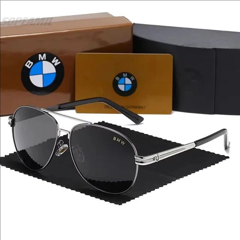 BMW Car High End Men Polarized Sunglasses Uv protective Anti Glare Driver Goggles For X1 X3 X5 X6 M3 M5 E36 E39 E46 E90 F10 F15