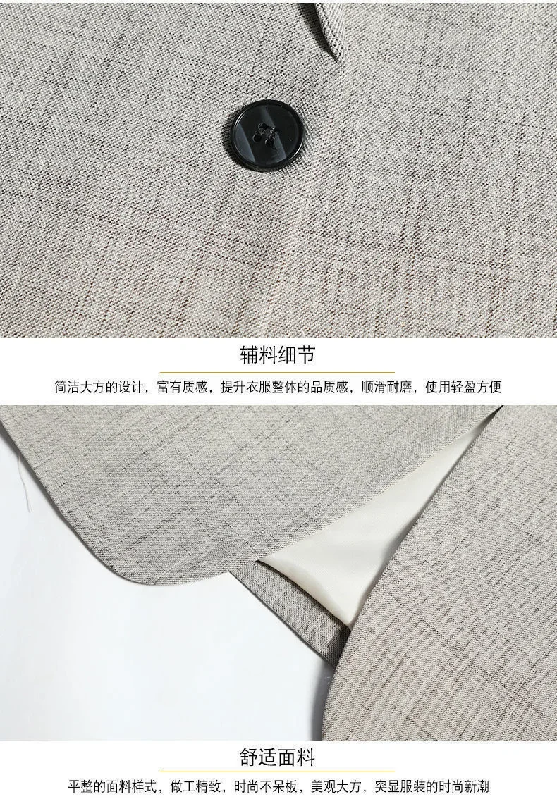 2026 New Men Suit Jacket Thin Blazers Spring Autumn Solid Business Casual Suit Jacket Men Clothing Blazer Hombre Coats