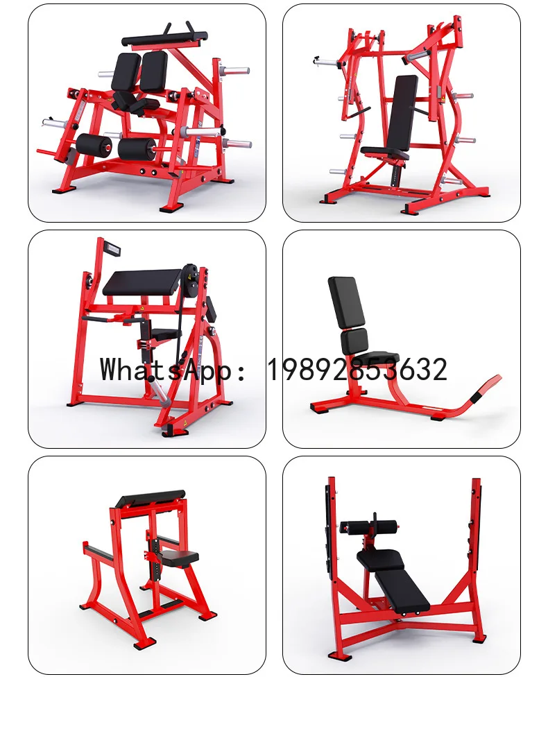 JX  Flexion and Extension Squat Strength  Bench Press  Bench Press Machine Split Action Insert Weighted Leg Training Equipment