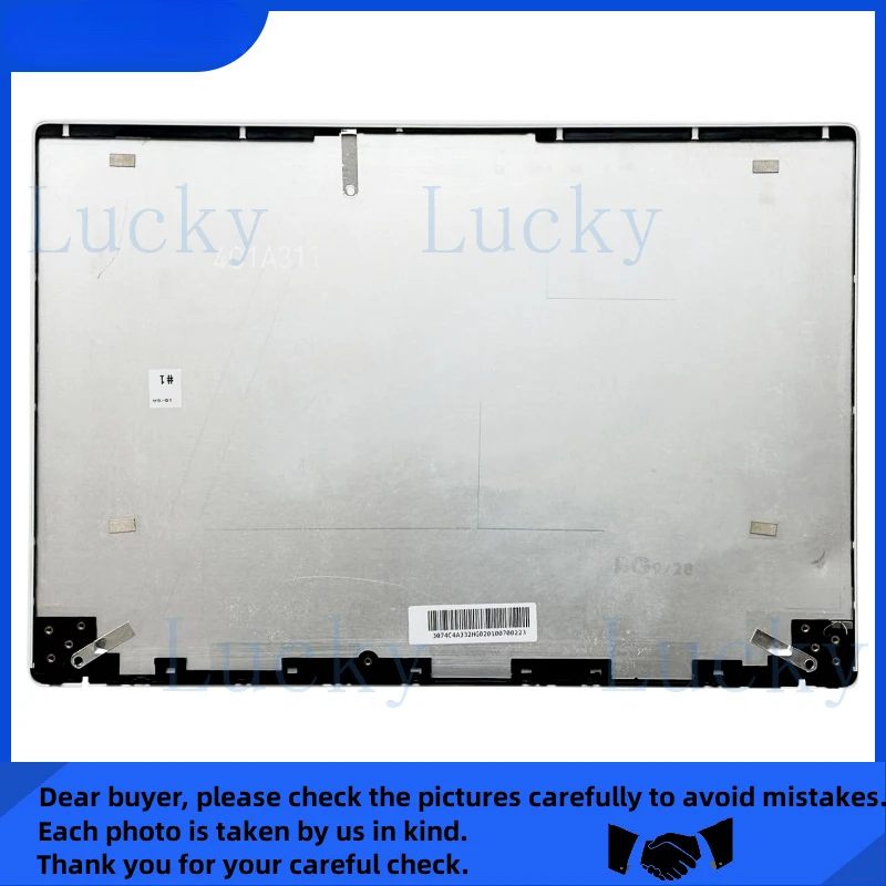 

f New for MSI Prestige 14 P14 MS-14C4 14in White Top Lid LCD Back Cover 3074C4A322