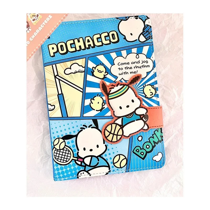 Hello Kitty Sanrio Notebook Good-looking Student Cute Girly Heart Hard Shell Coloring Page Learning Stationery Notepad Gift Toys