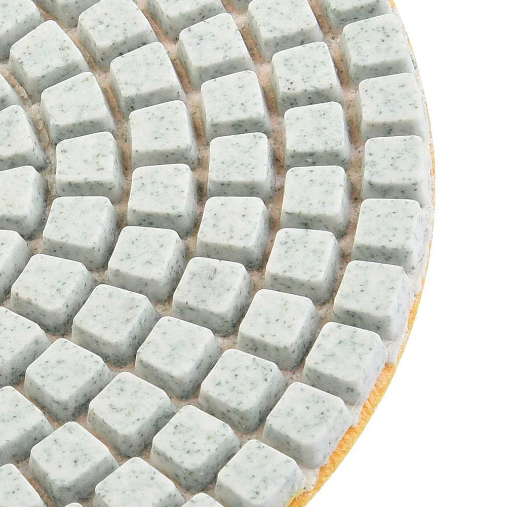 4In 30-10000grit Diamond Polishing Pads Wet/Dry Granite Stone Concrete Marble Sanding Grinding Discs 100mm Hook&Loop Backed