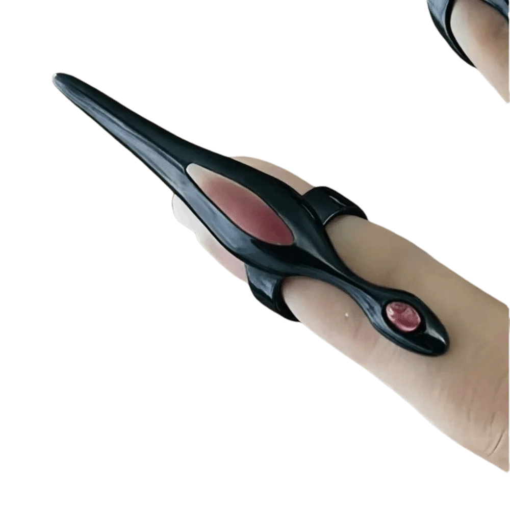 5Pcs Jewelry Accessory Punk Claw Nail Rings Dark Aesthetic Gothic Armor Nail Rings Abstract Single Subculture Finger Guards Gift