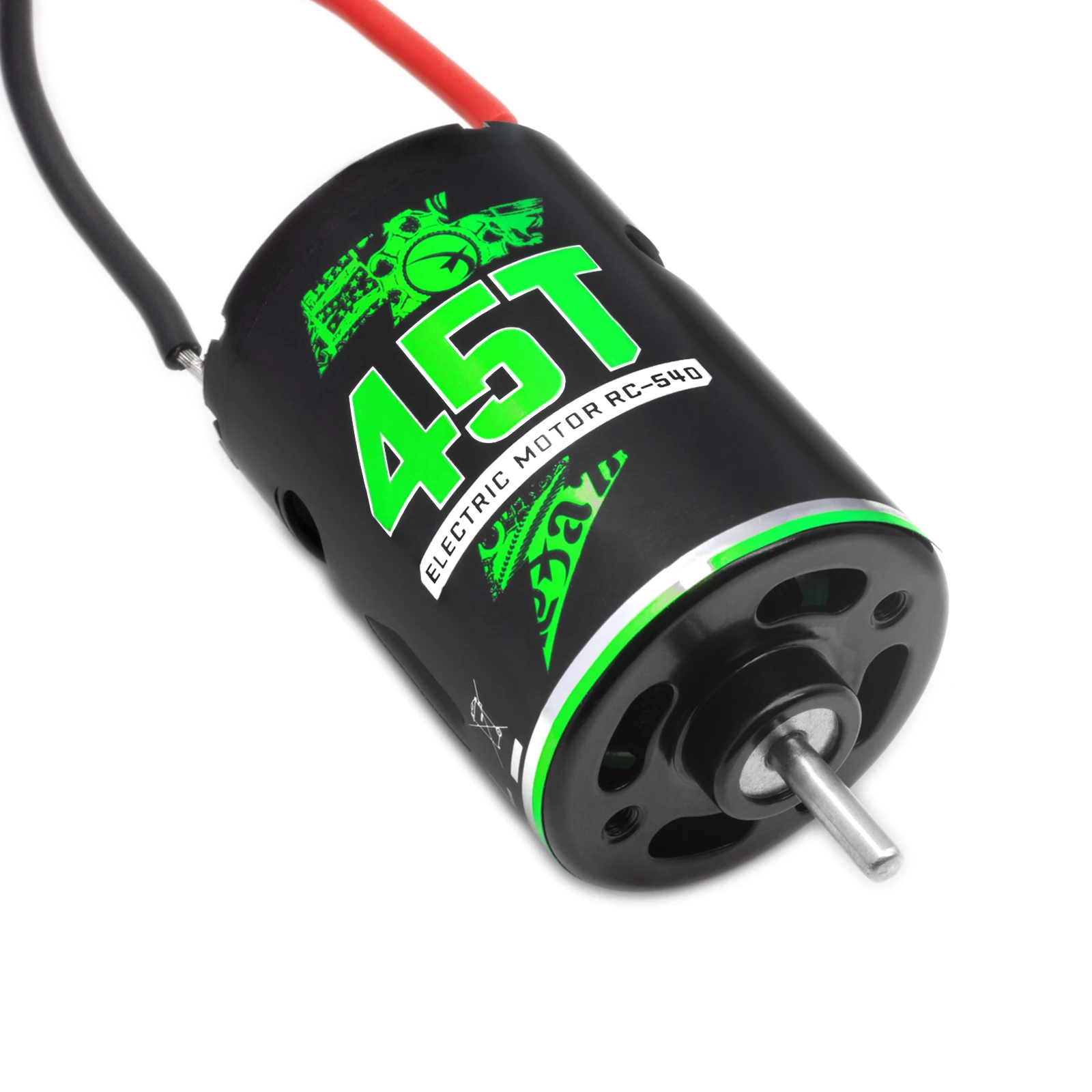 RC مقاوم للماء 540 نحى المحرك 10T-80T 60A ESC كومبو ل 1/8 1/10 RC تسلق عربة محوري SCX10 TRX6 Traxxas خزان