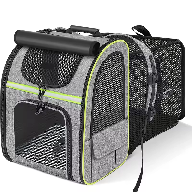 Mochila Transportadora Expansivel para Gatos e Caes