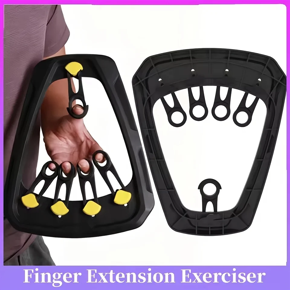Finger Strengthener Finger Extension Training Exerciser Hand Workout Rehabilitation Tool Suitable  Athletes Musicians Men Women