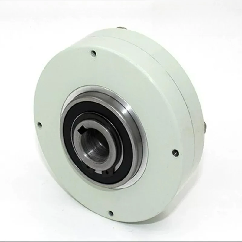 Hollow thin magnetic powder brake 24V damping end brake motor hole type ZX3YN hollow shaft FX-0.6YN