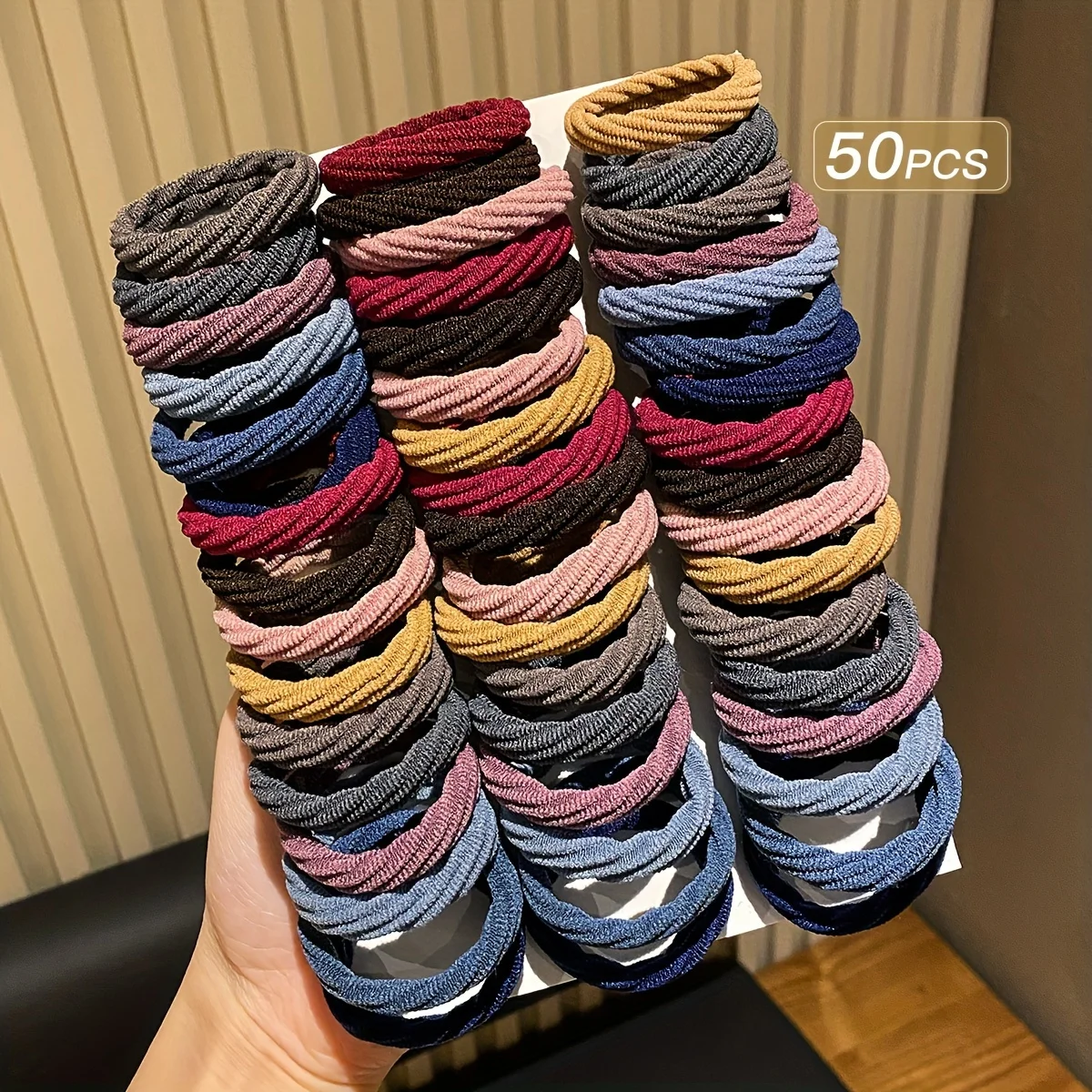 Colorful Elastic Headband Suitable For High-Quality Hairbands For Girls Minimalist Sporty Hair Accessories image 3