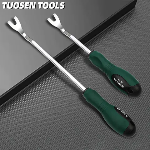 Auto Door Panel Clip Remover Tool Set Durable Steel Pry Bar Kit for Interior Trim Removal Car Repair Accessories