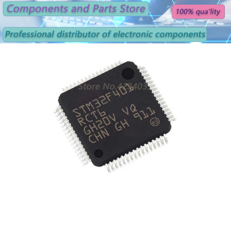 10PCS  STM32F401RCT6 STM32F401RC STM32F40 LQFP64  New Original Stock