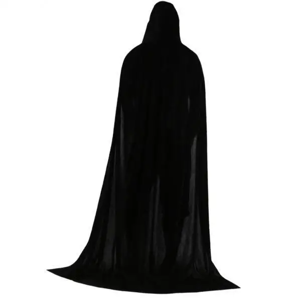 3x Golden Hooded Cape, Wizard Tunic, Unisex Hooded Robe, Halloween Cloak, Cosplay Costumes