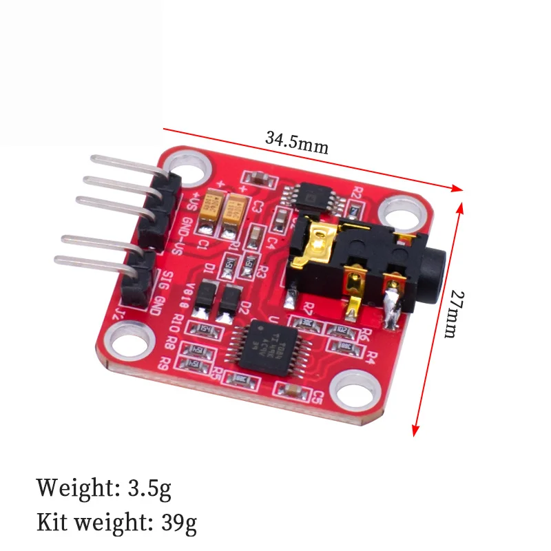 Sensor  señal muscular Controlador  sensor Emg tecta actividad muscular para placa  sarrollo Arduino para dispositivos portátile