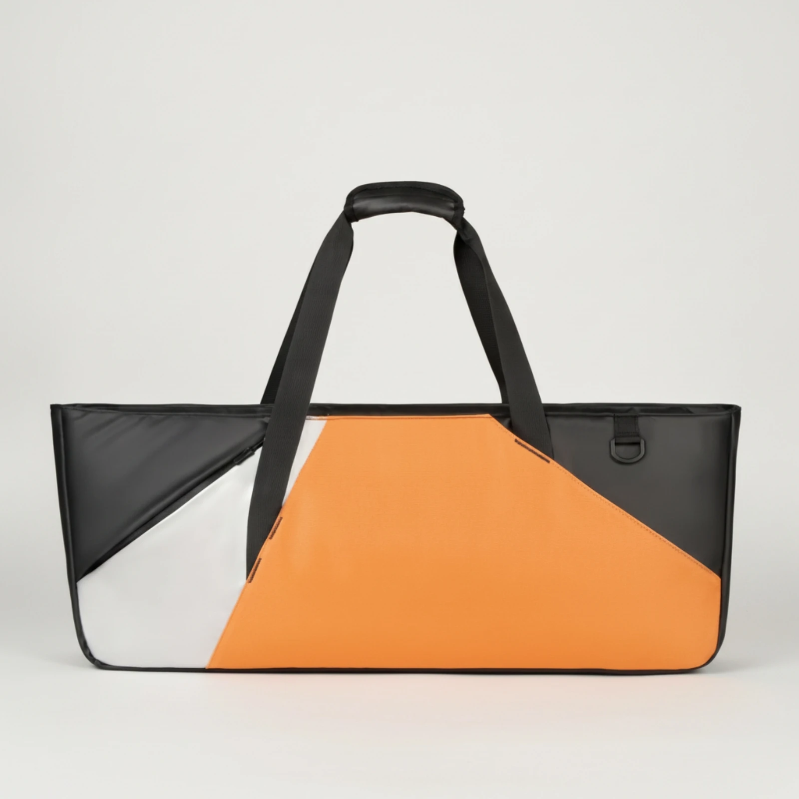 Racket Bag with Zippered Compartment Practical Sports Carry Bag with Shoulder Strap Padded Structured for Gym Goers