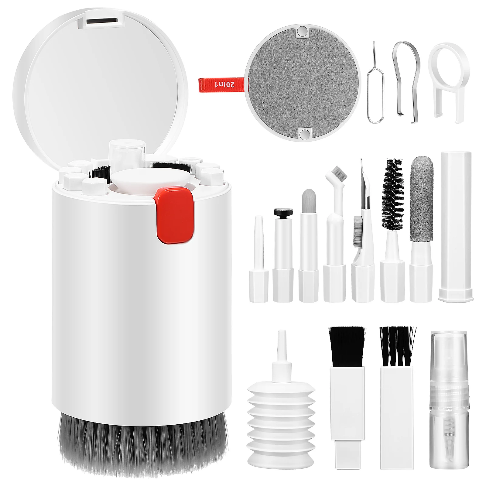 

20 pcs Multi functional Camera Computer Cleaning Kit Safe lasting Electronic Cleaner Tools for Phones Laptops Tablets