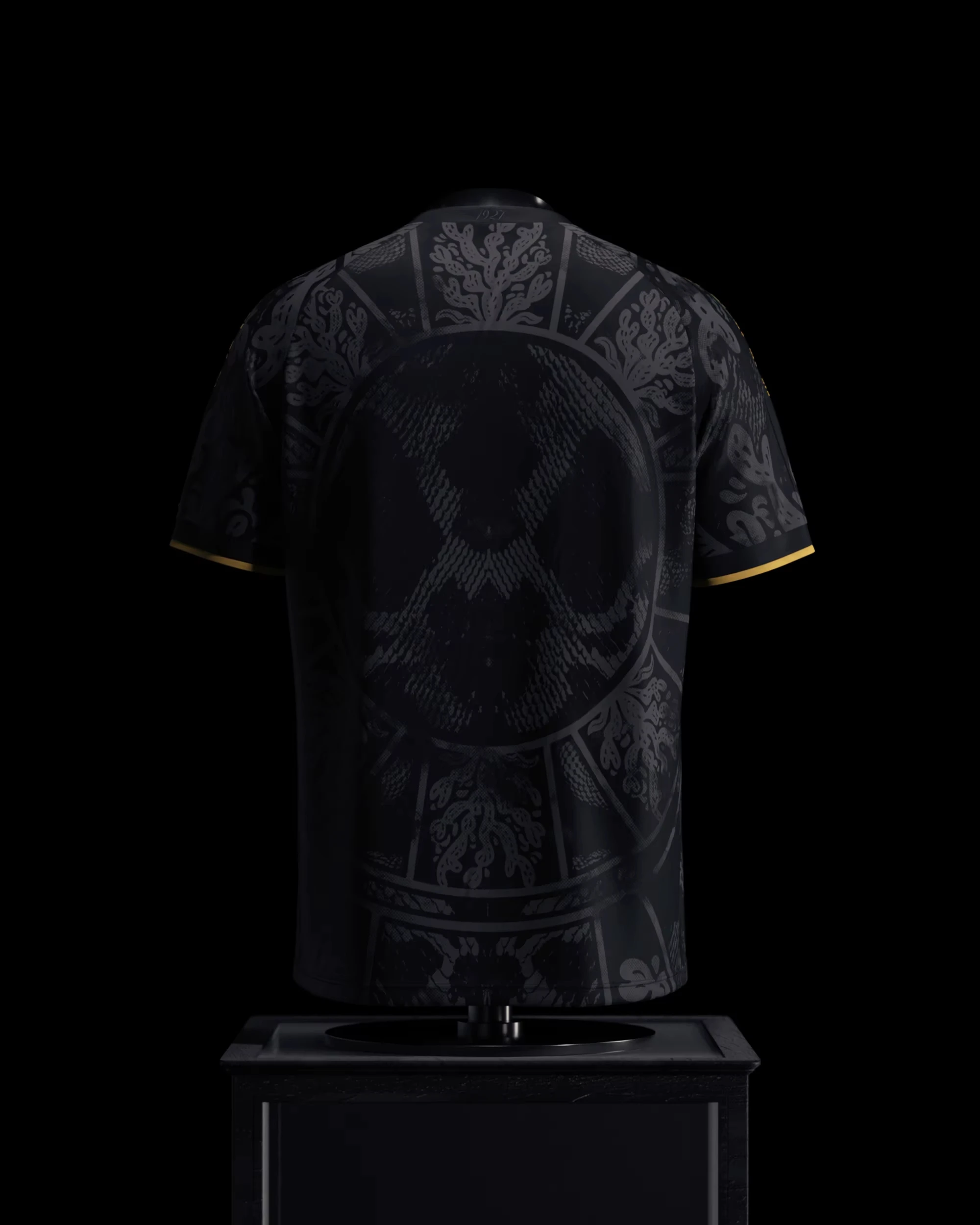 Mexico Aztec Calendar Soccer Jersey, Black Gold Eagle Print, 2026 Summer Casual Sports Short Sleeve Football Shirt for Fans