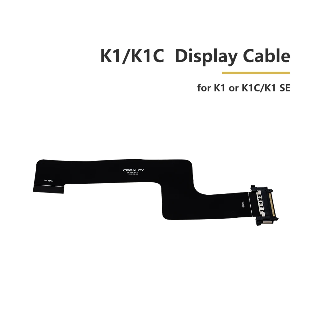 

3D printing spare parts K1 screen cable suitable for K1C/K1SE Full Color Touch Screen Kit 3d Printer Part