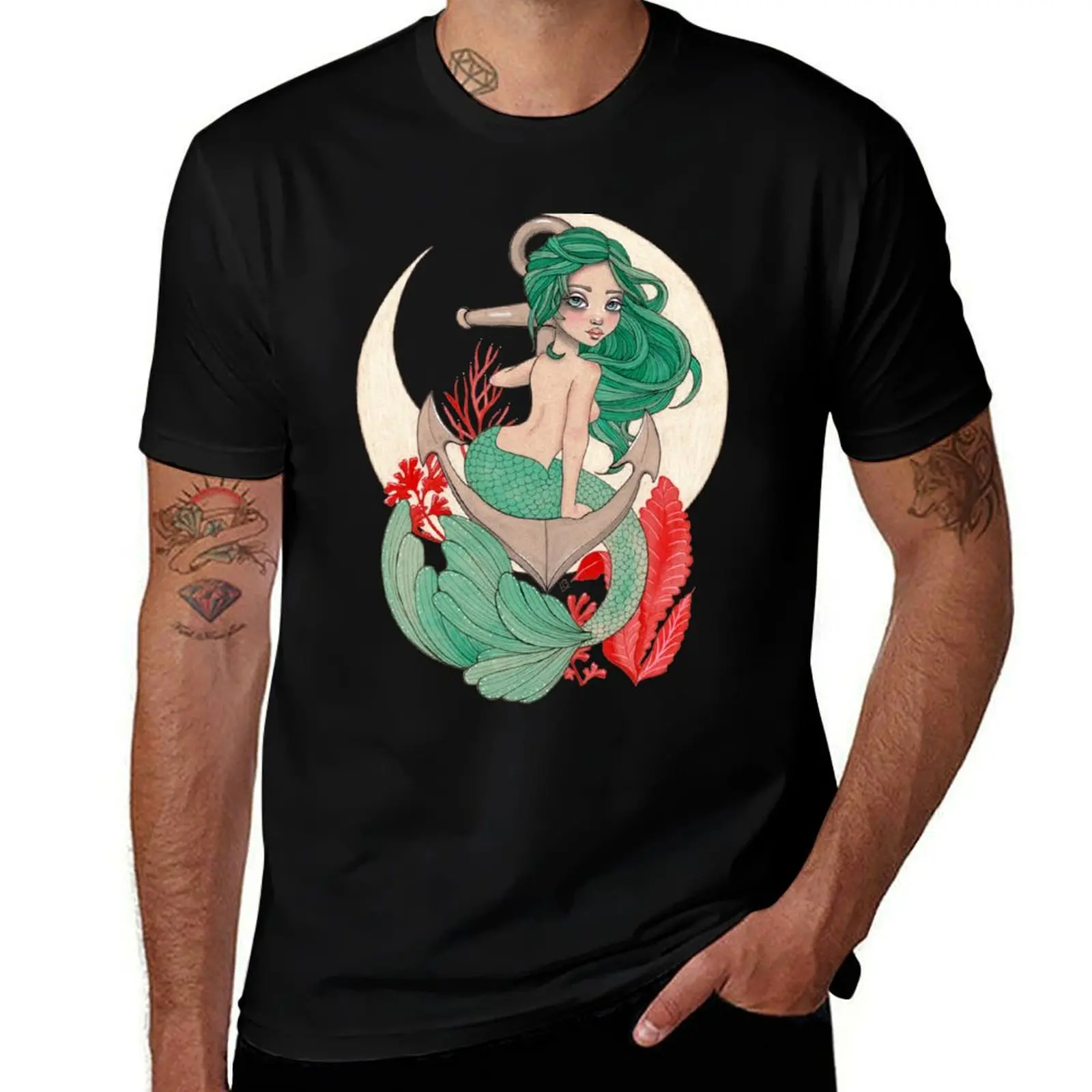 Coral T-Shirt Summer Holiday Casual Tee T-Shirt
