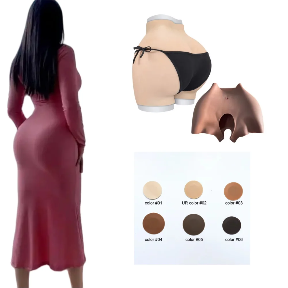 Giant 4.8cm Buttock Pads Silicone Shapewear Pants Enhance Butts and Hips Body Shaper for Africa Women