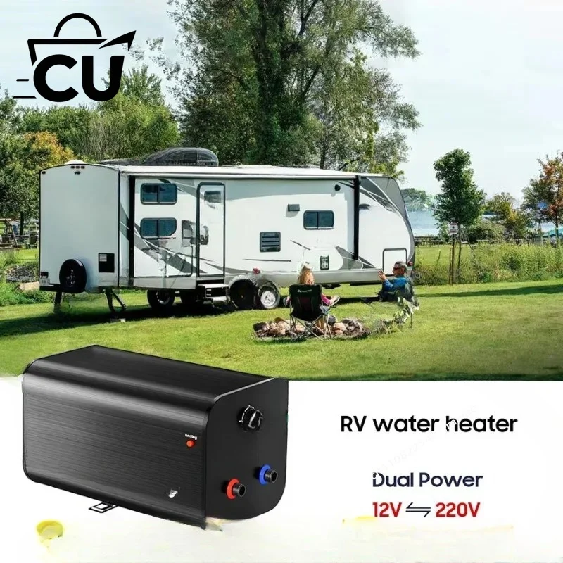300W 30L DC 12 Voltage 12 V 220V RV Boiler Water Tank Storage Electric Water Heater