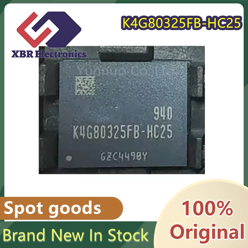 (1/10 Pieces) K4G80325FB-HC25 DDR5 8G Video Memory High Frequency Brand New Original Genuine in Stock Fast Shipping