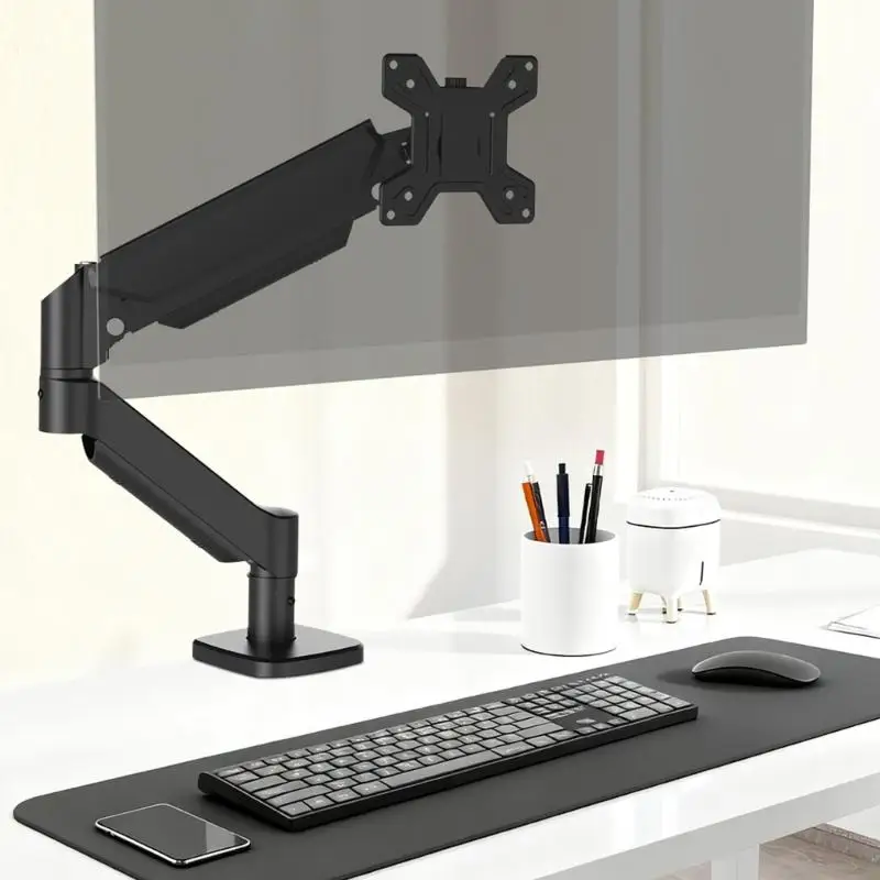 

Compact Monitor Mount Saves Desk Space Height Adjustable and Rotatable Function 896C
