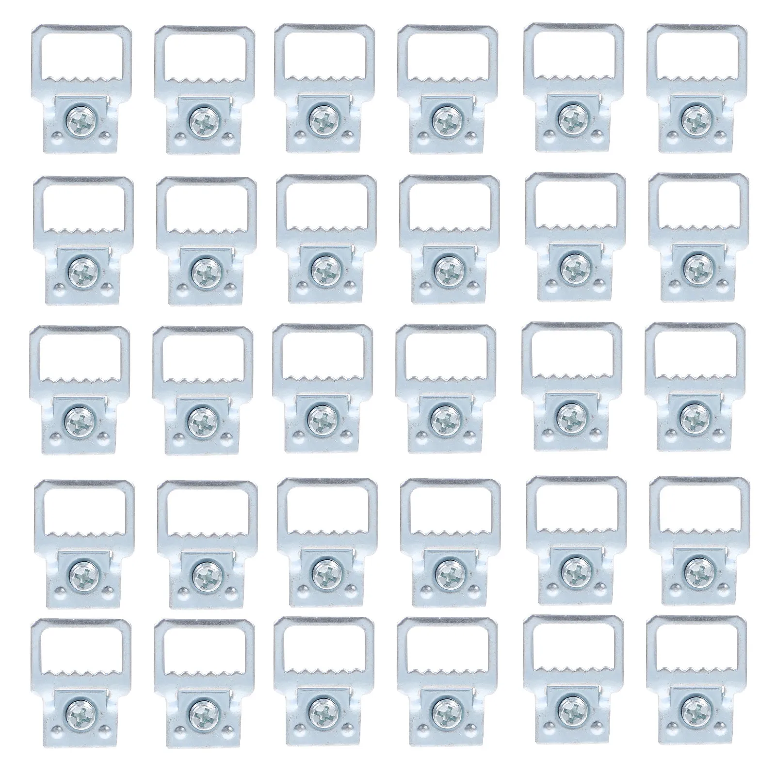 50Pcs Aluminum Alloy Photo Frame Hooks Strong Picture Hangers for Wall Mounting Photo Paintings Hanging Tools Frame Hooks