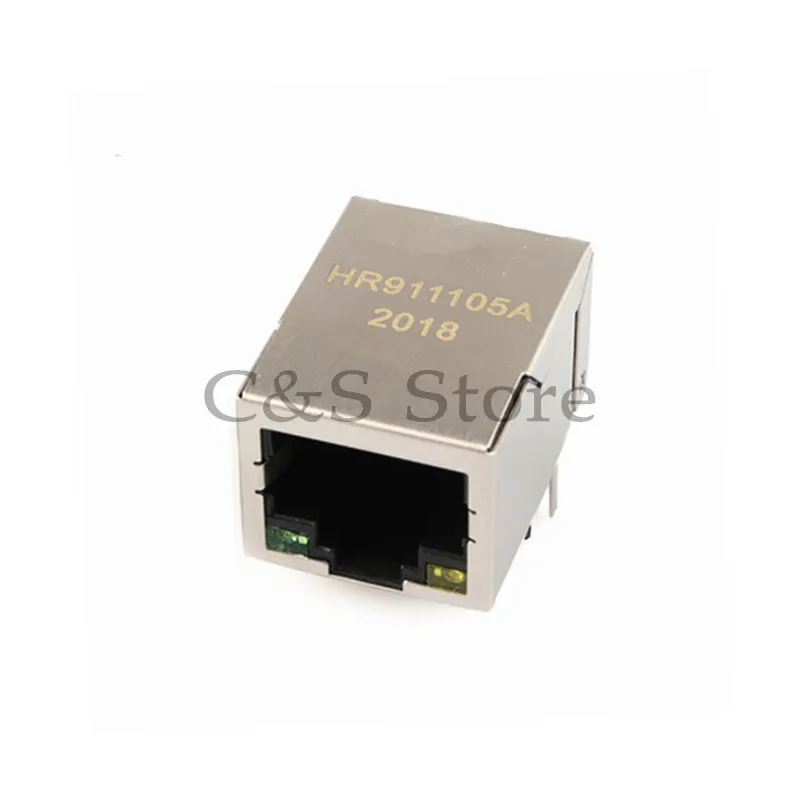 5pcs Single Port RJ45 Connector HR911105 HR911105A