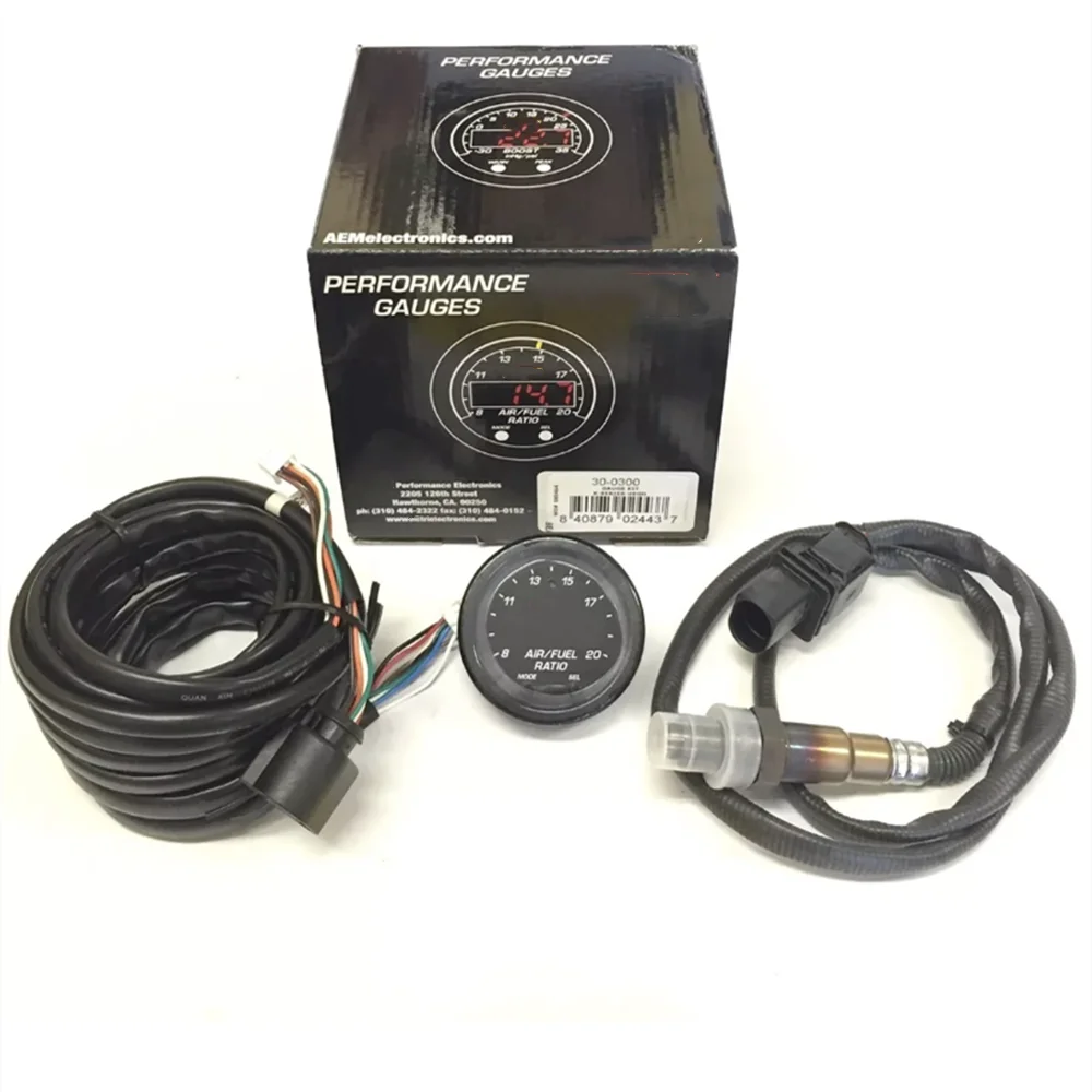 New 30-0300 X-Series Wideband Gauge AFR O2 Air Fuel Ratio 2 1/16