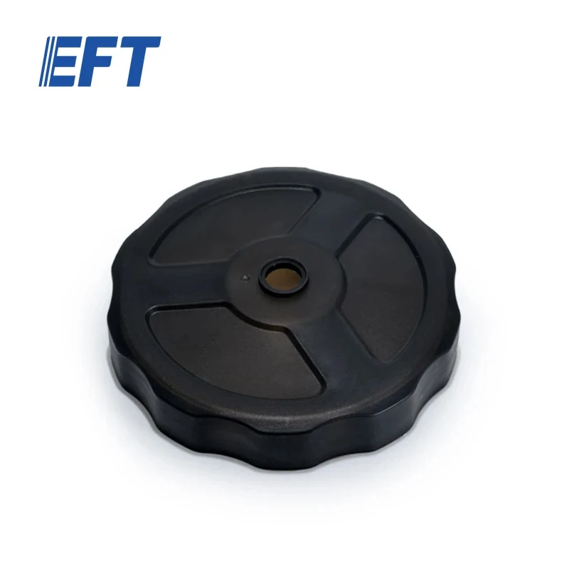 EFT Drone Spare Parts, Tampa do tanque para série E, Peças de reparo do UAV, Preto, 10L 16L 20L, Quadro Drone Agrícola, 120mm