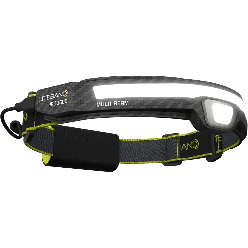 

LED Lamp, Super Bright 1500 Lumen, Rechargeable Battery Powered, Tactical, Camping, Running, Hard Hat Light