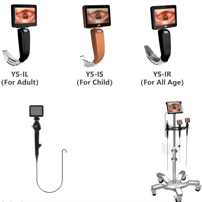 

Factory Price High Quality Single Use Flexible Laryngoscope Difficult Mccoy Sterile Blades Disposable Rigid Video Laryngoscopy