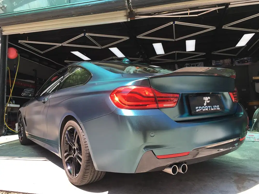 カーボンファイバー F32 リアダックテールスポイラー BMW F32 440i 435i 428i 420i M スポーツクーペ 14-19