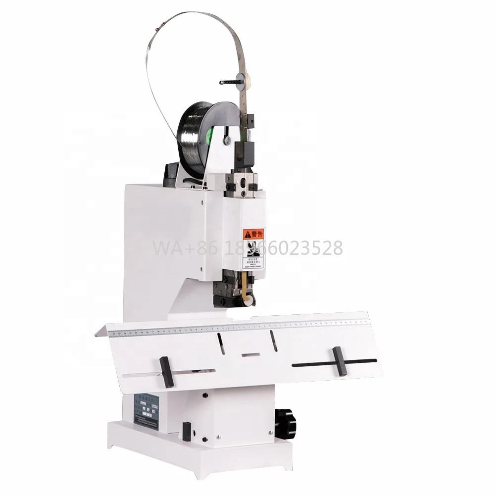 

QK-8702T Машина для переплета проволоки для ноутбука с одной головкой и утолщенной бумагой/Машина для переплета скоб из бумажной проволоки на 100 человек