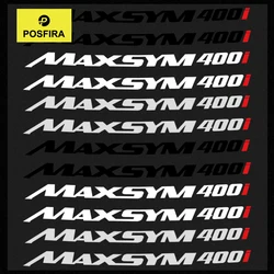 POSFIRA Motorcycle Sticker Waterproof Decals for Sym Maxsym 400i 400 Accessories 2012-2023 2022 2021 2020 Motorbike Stickers