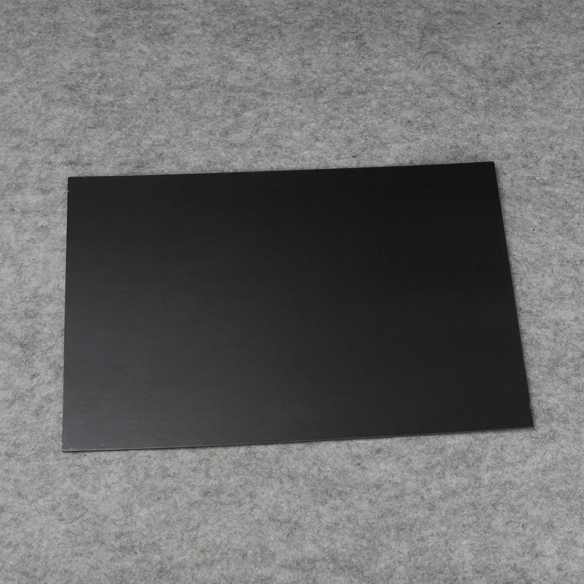 FLEOR 430x290mm Guitar Bass Pickguard Blank Material DIY Sheet Scratch Plate Backplate Matte Black 1Ply for ST TL Guitar Bass