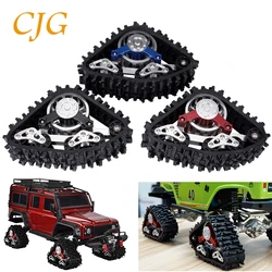 New 1/10 RC climbing car accessories Predator track snow wheel adapts to SCX10 90018 ghost Traxxas TRX4