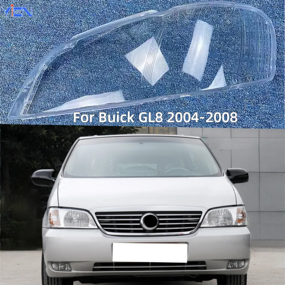

For Buick GL8 2004 2005 2006 2007 2008 Car Accessory Products Polycarbonate High Gloss Fully Transparent Lights Lens Shell