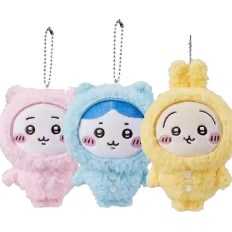 Cartoon Usagi Hachiware Usachi Weiche Plüschpuppe Schlüsselanhänger Spielzeug - Pyjama-Thema Geschenk auf Lager