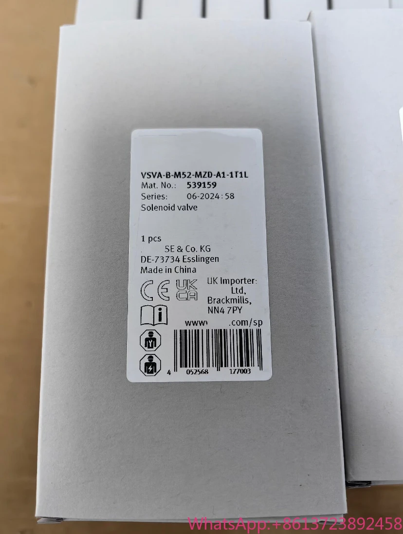 

Brand New 539159 VSVA-B-M52-MZD-A1-1T1L spot inventory