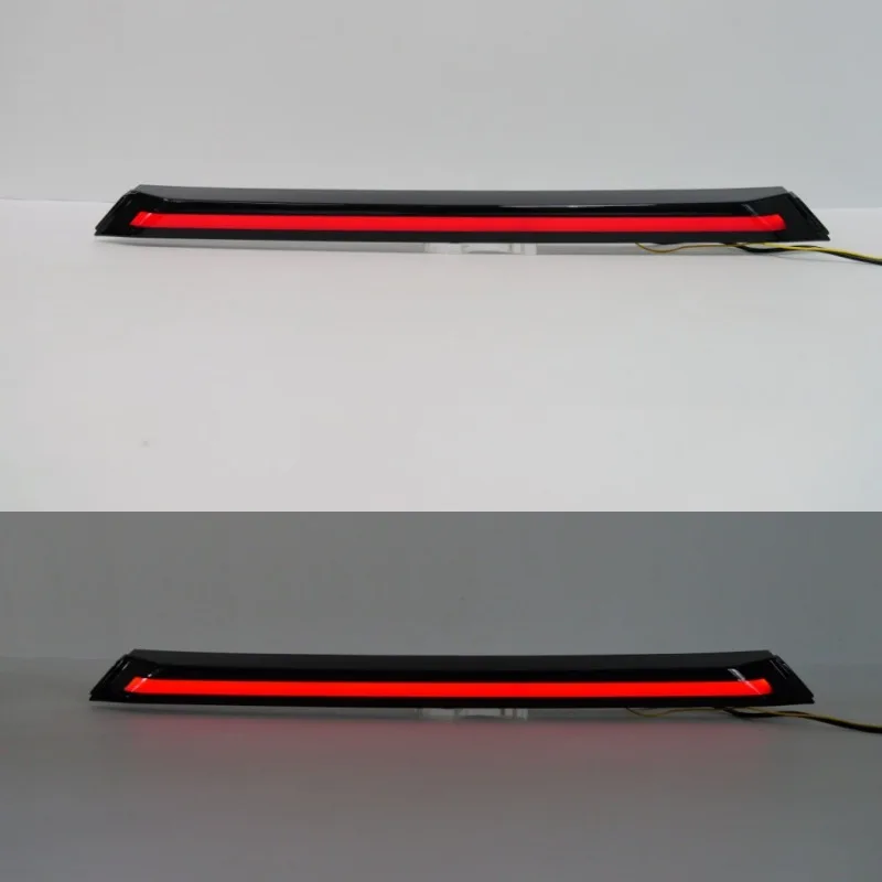 For Isuzu Mux 2024-2026 Car Rear Led Through Light Driving Brake Dynamic Turn Signal Lamp Car Trunk Through Tail Light Accessory