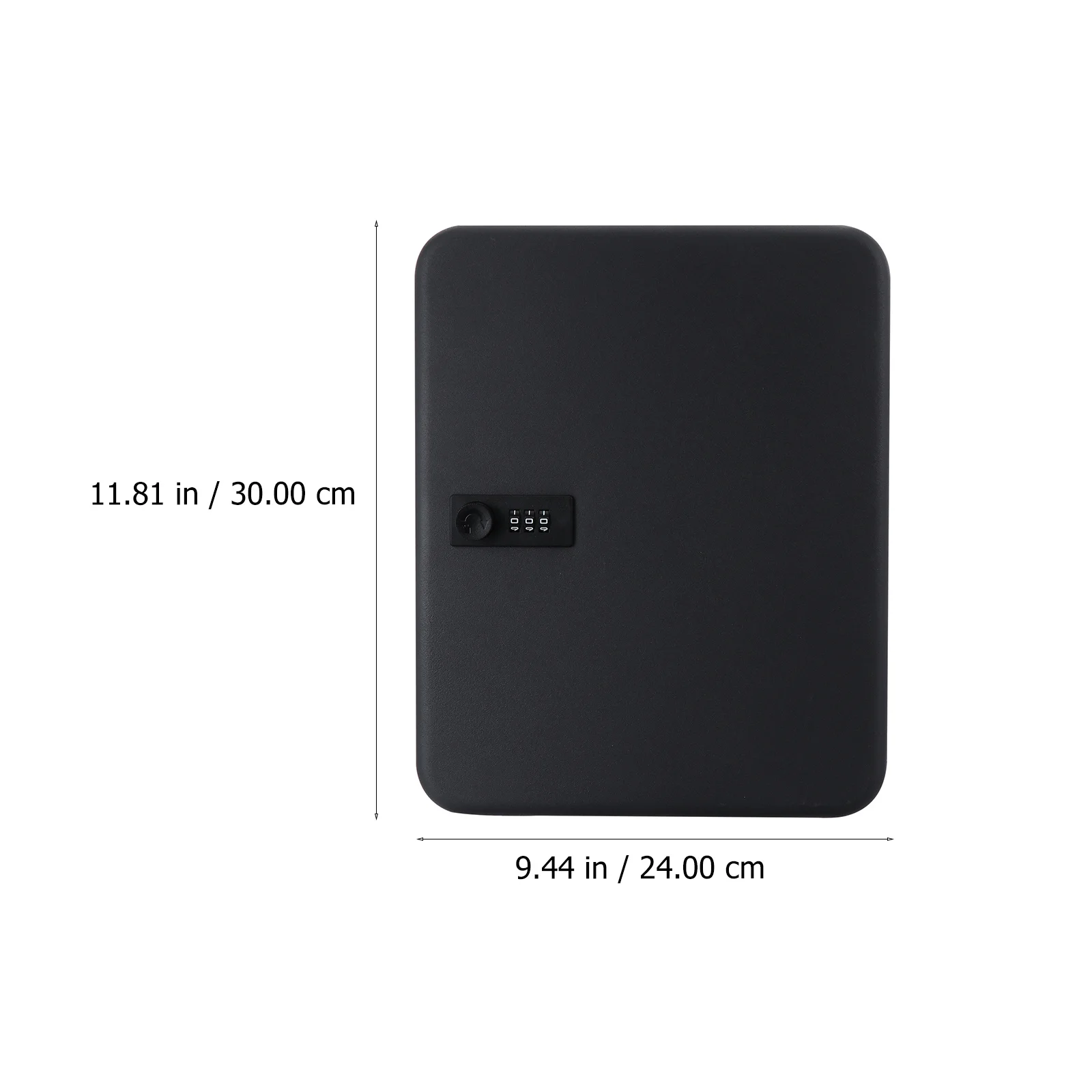 36 فتحة خزانة أمان مفاتيح مثبتة على الحائط، صندوق إدارة المفاتيح بقفل برمز عالي التحمل لمنظم محلات إصلاح مدير الممتلكات