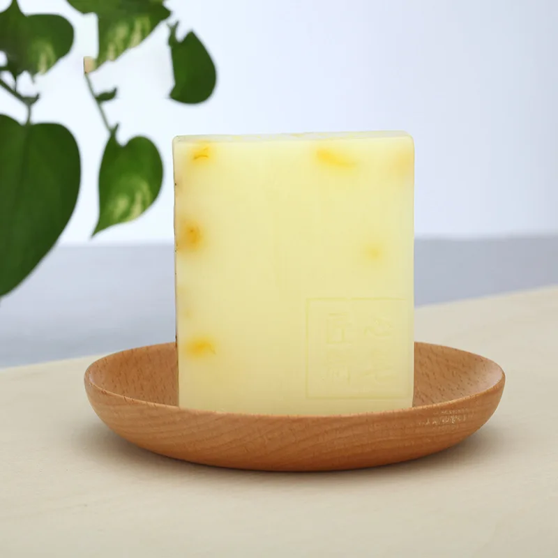 150g Peeled Chicken Chamomile Handmade Soap Essential Oil Soap Cleansing Soap Rich Foam Smooth Skin Moisturizing Whitening Oil