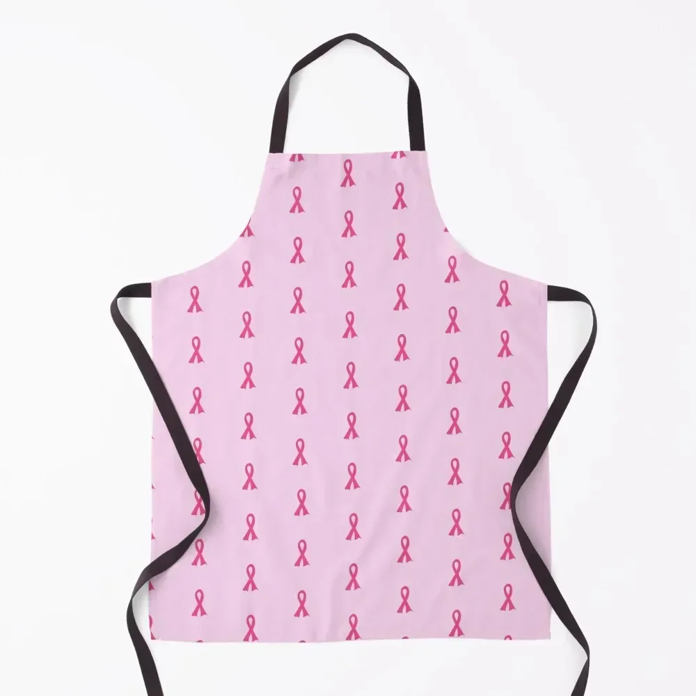 Pink Breast Cancer Ribbon Apron Kitchens Woman Salon cooks clothes Apron