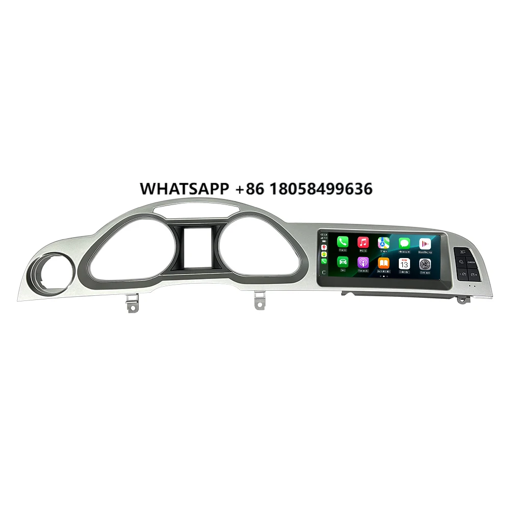 

8.8" Android Car Stereo with Wireless CarPlay Android Auto Compatible with A6L 05-11 Video Player GPS Navigation 4G Support
