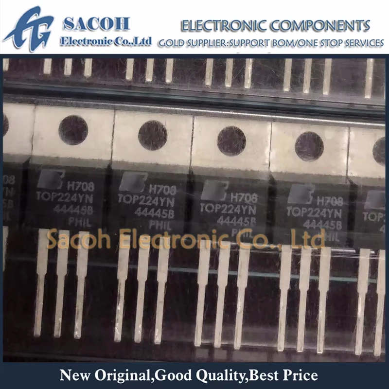 

New Original 2Pcs/Lot TOP224YN OR TOP225YN OR TOP226YN OR TOP227YN TO-220 Three-Terminal Off-Line PWM Switch
