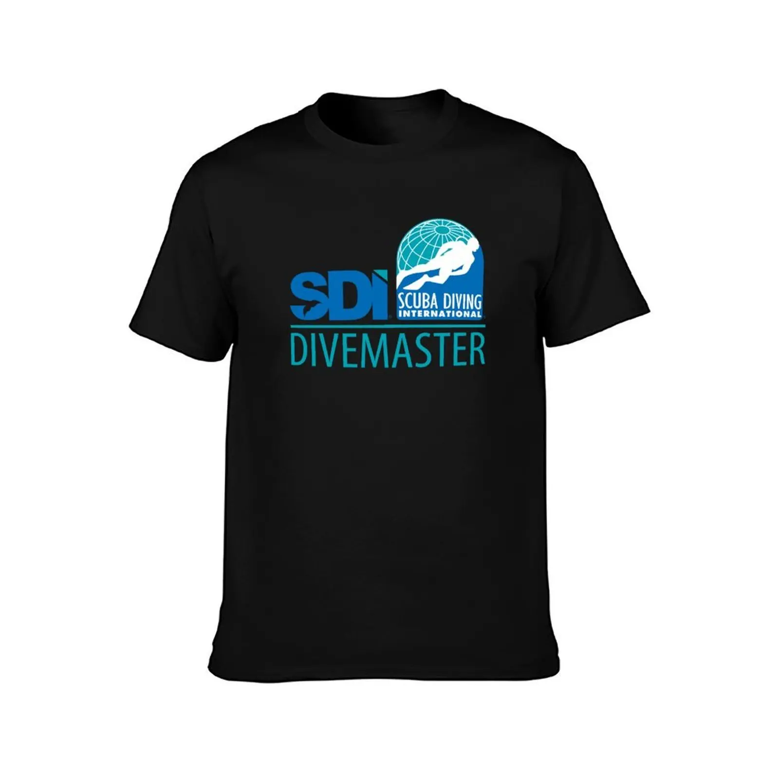 Scuba Diving International (SDI) - Divemaster T-Shirt, Summer Casual Cotton Tee, Oversized Streetwear Tops, Unisex Men Women