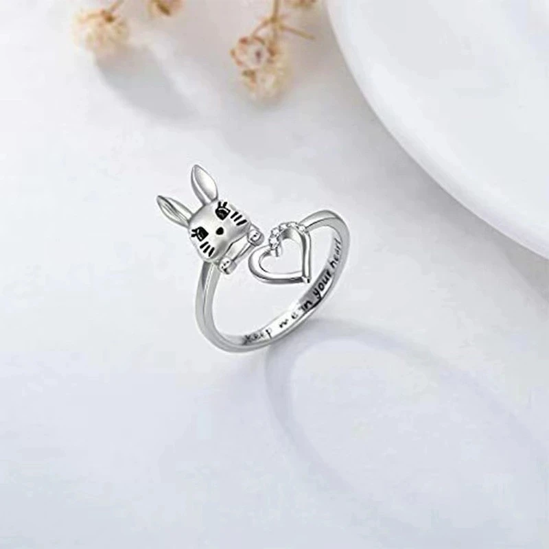 2026New Punk Eagle Open Adjustable Ring Vintage Distressed Silver Ring for Men Women Gothic Rock Jewelry Gift