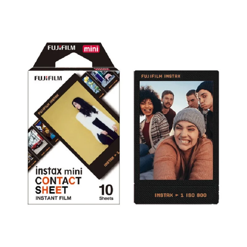 10/30/50 ورقة Fujifilm Instax فيلم ملون صغير ورقة الاتصال فيلم ل فوجي Mini 12 11 8 9 7s 25 26 70 90 كاميرا فورية SP-1