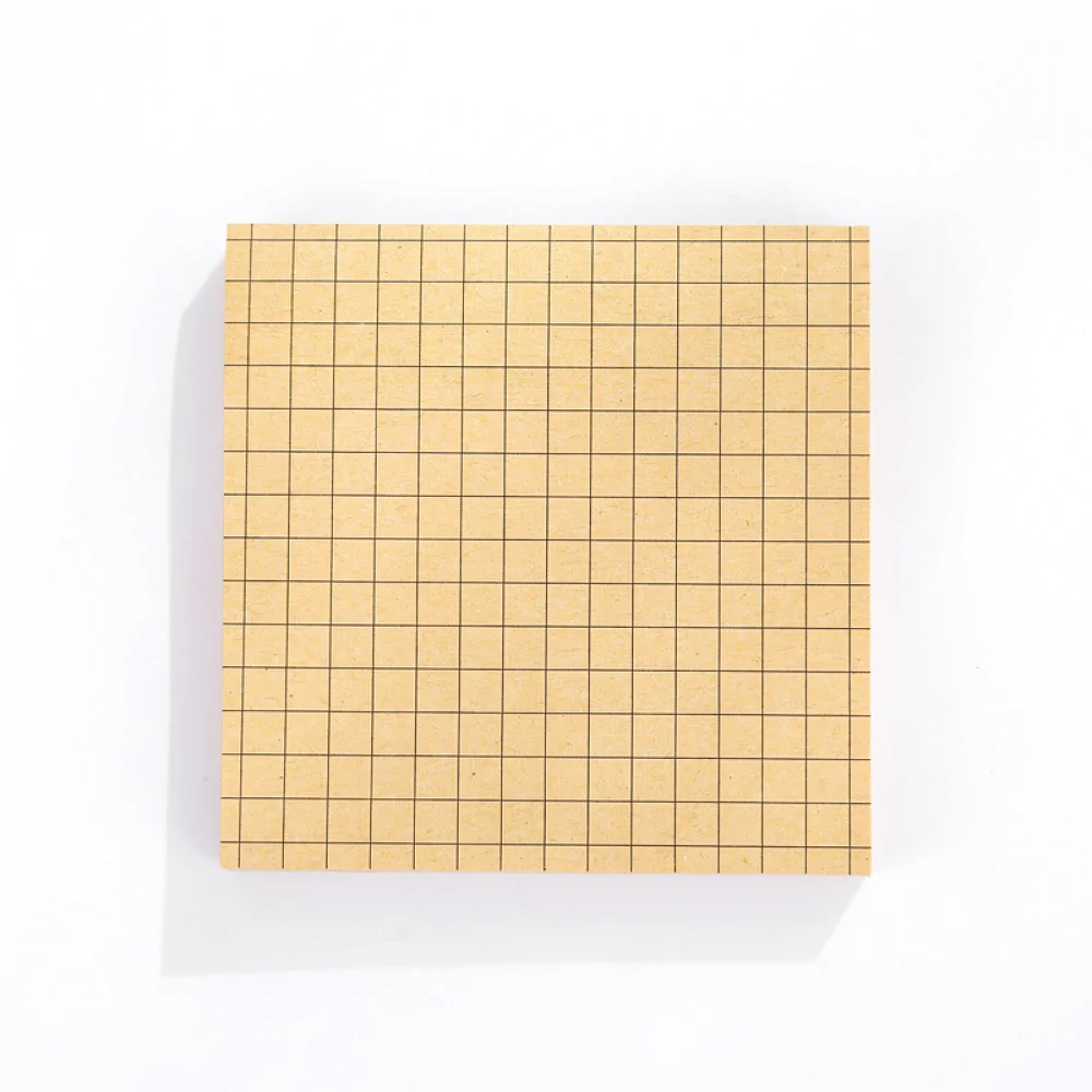 Office Stationery Grid Memo Pad Sticky Notes Student Study Planner Checklist Reminder Writing Paper Pad Supplies